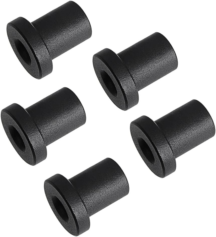 5Pcs Black Barn Door Rollers, 34mm/1.34in Sliding Spacers,