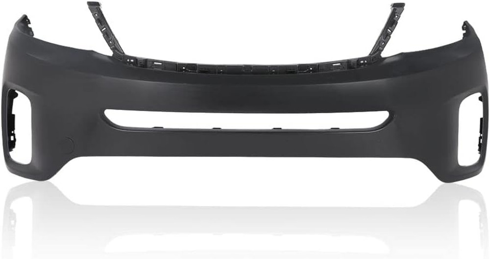 Primered Front Upper Bumper Cover, Compatible with Kia Sorento 2014 2015 Replace
