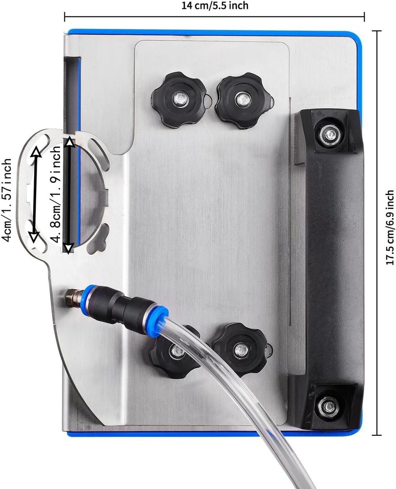 45 Degree Tile chamfering Tool Angle Grinder Stand for 45° Tile Cutting 100-T...