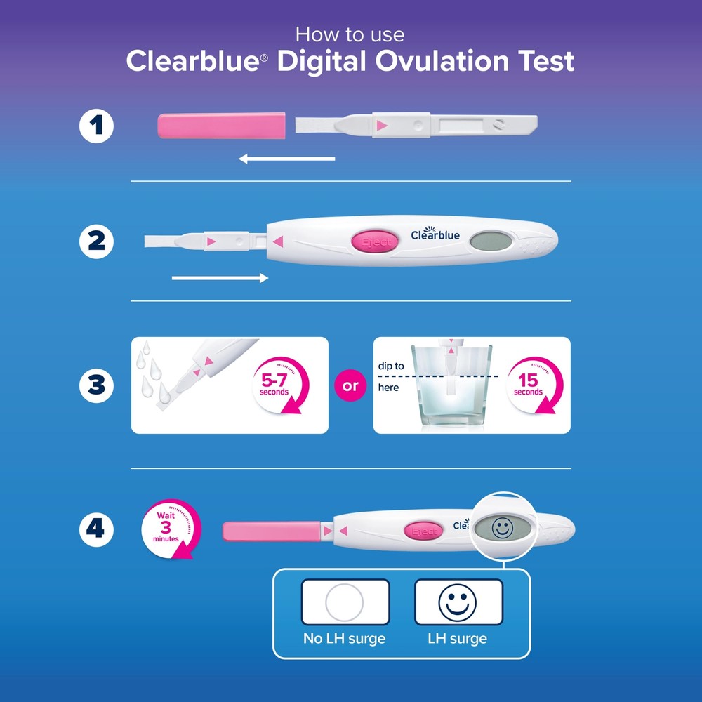 Clearblue Digital Ovulation Test, 30 Ct