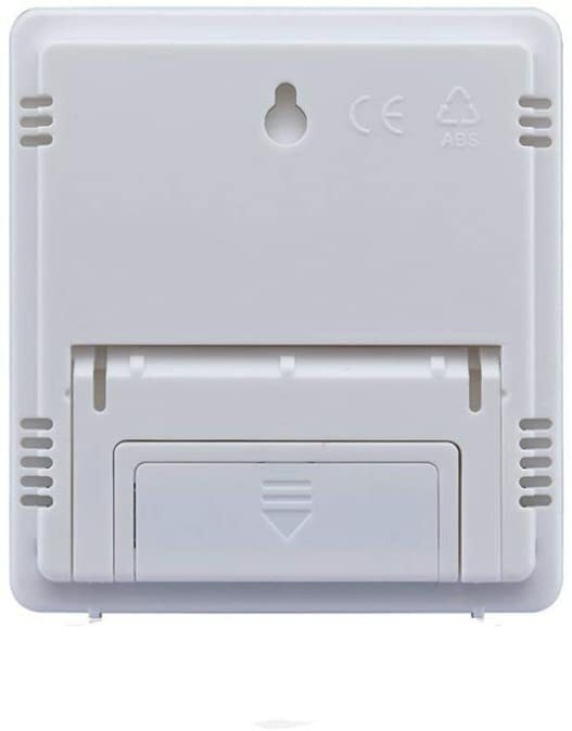 Thermometer Indoor Digital LCD Hygrometer Temperature Humidity Meter Alarm Clock