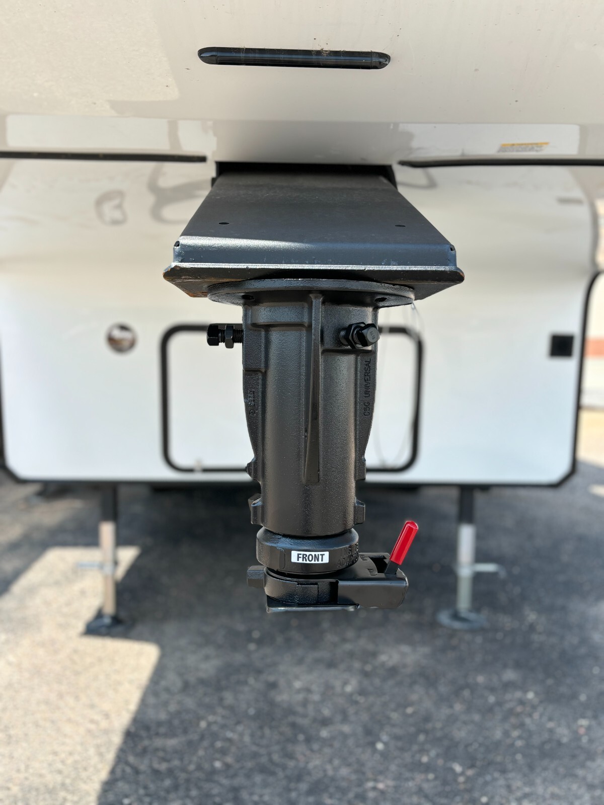 MADE IN THE USA 5th Wheel to Gooseneck Adapter 12-16" Adjustment, 20K lbs. GVW