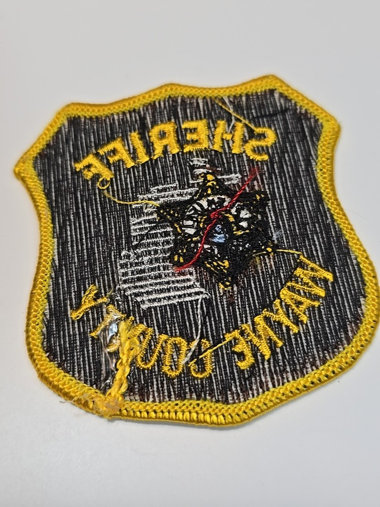Wayne County Sheriff Sew-on Patch Michigan