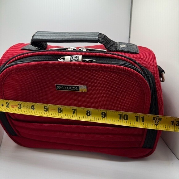 Red Protocol Travel Bag