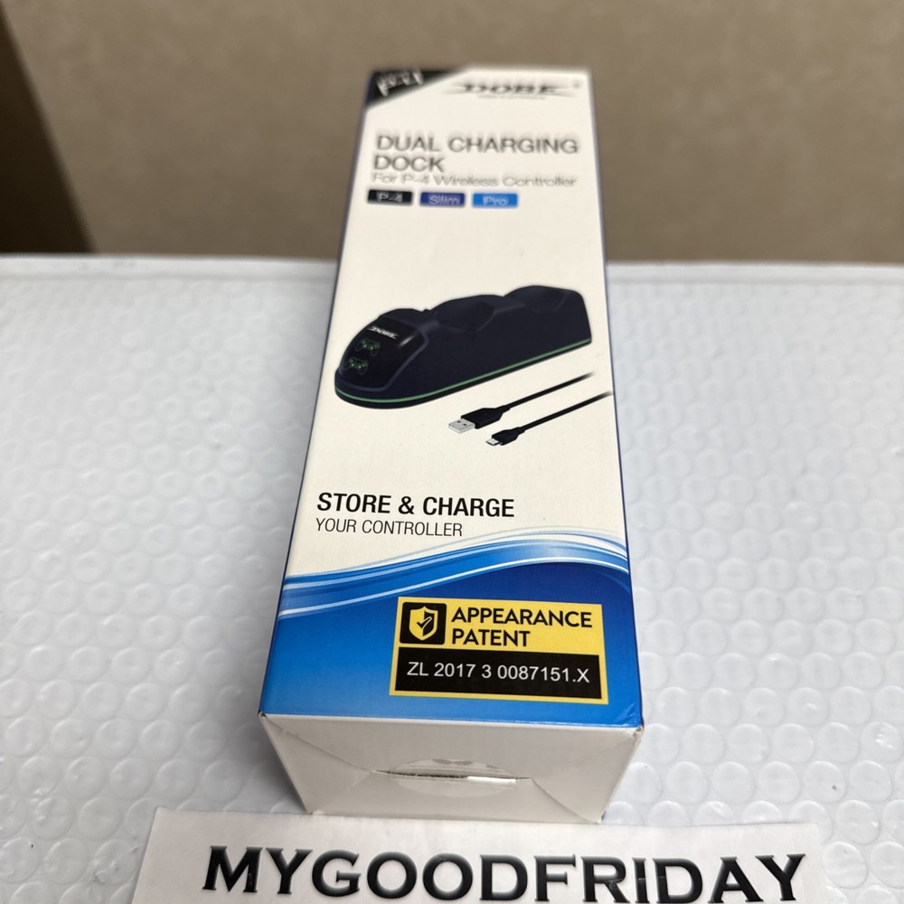 Dobe dual charging dock for wireless controller for p-4 slim & pro Sealed Pack