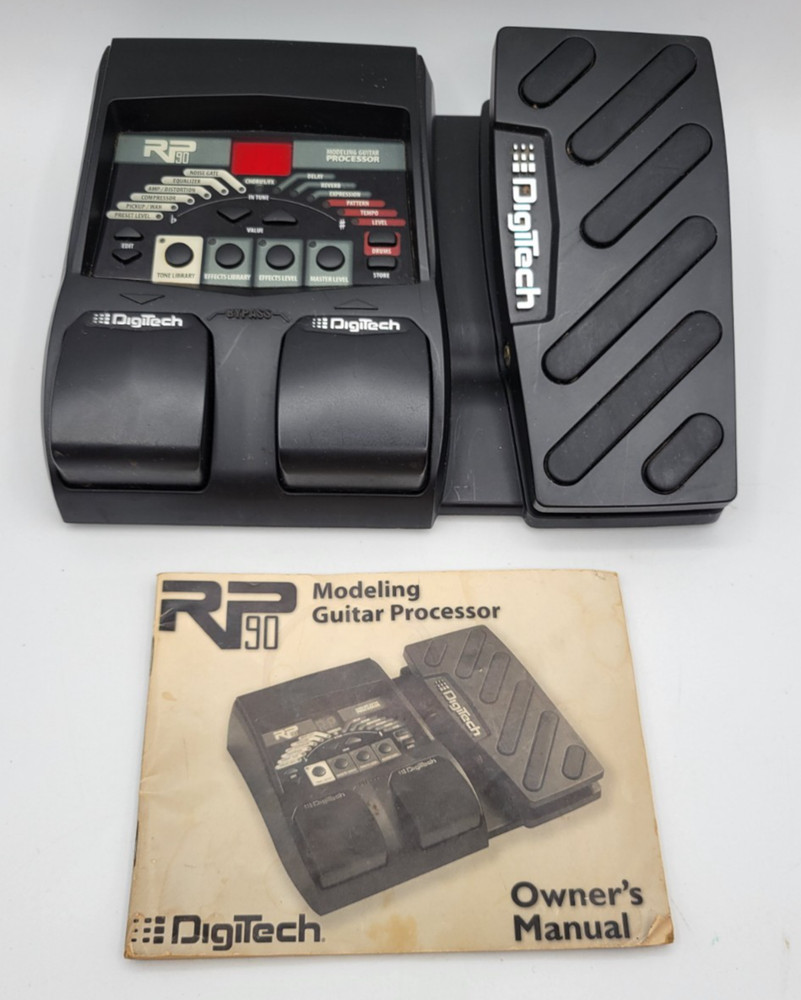 DigiTech RP90 Wah Guitar Effect Processor Pedal No Power Cord Untested