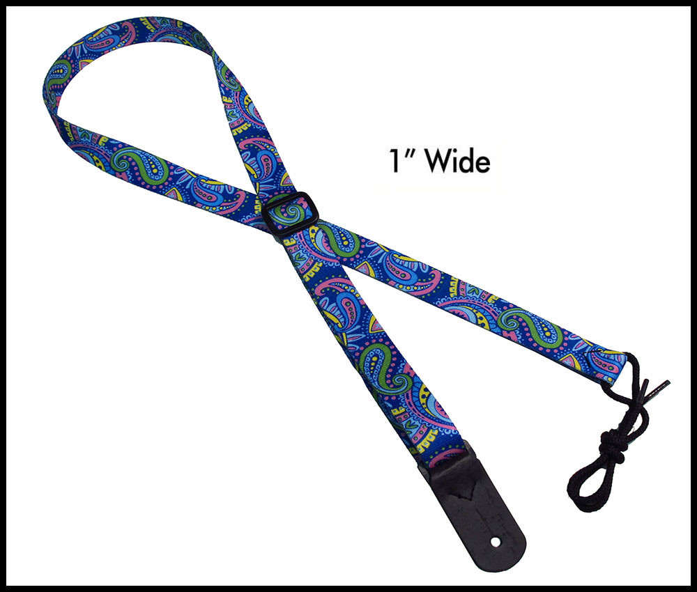 Legacystraps Mandolin Strap Ukulele Strap Paisley Design