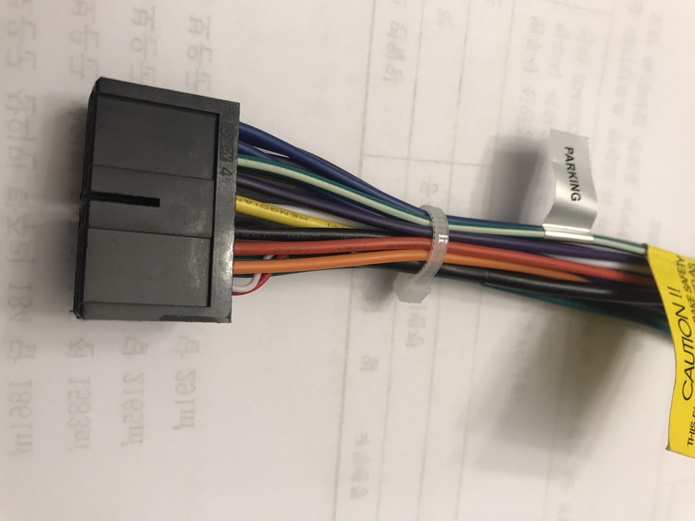 Boss Power & Speaker Wire Harness BV9370B 20 Pins Plug types