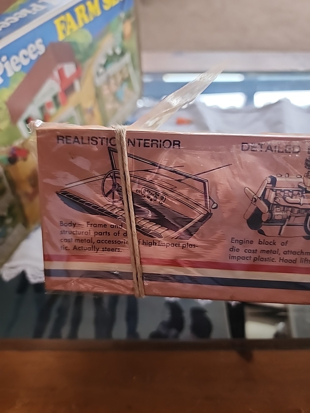 VTG NOS MIB CELLOPHANE IS LOOSE 1960S METAL KIT CHEV PHAETON BY HUBLEY