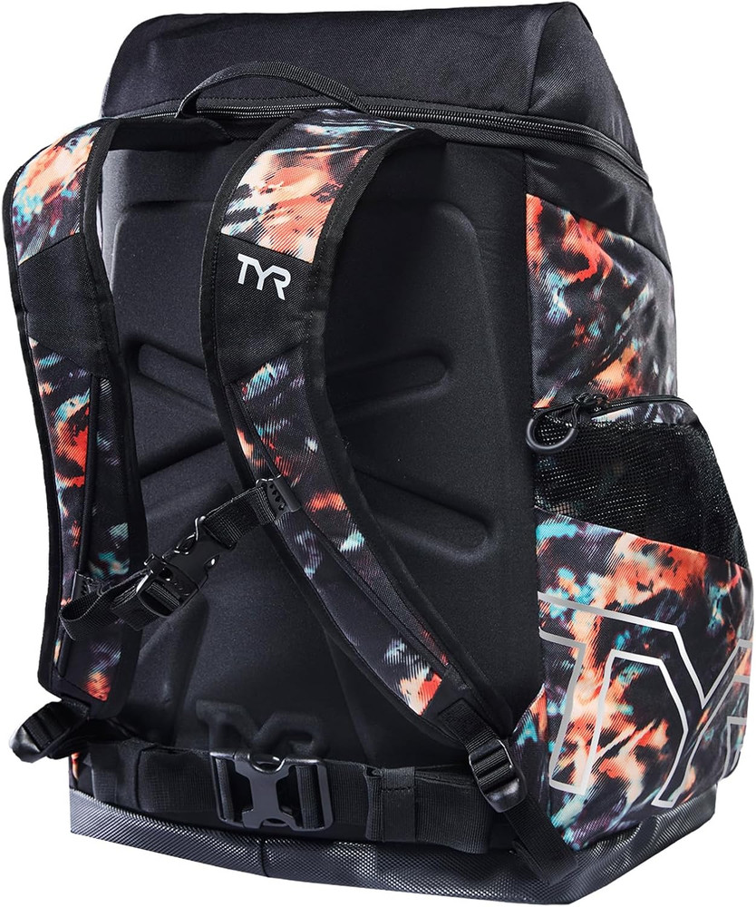 Alliance 45L Validus Printed Backpack, Orange/Aqua/Black, Onesize