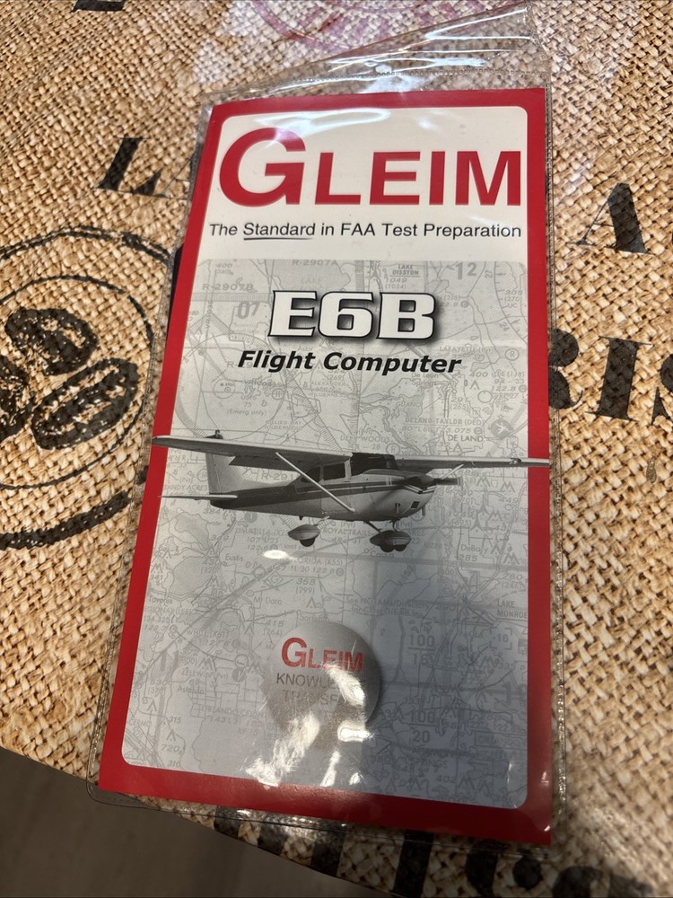 New Gleim E6B Flight Computer For Pilots [GLEIM E6B]