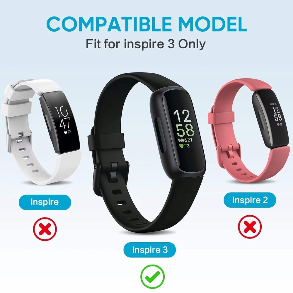 Fitbit Inspire 3 Charger Cable 2 Pack 3.3Ft