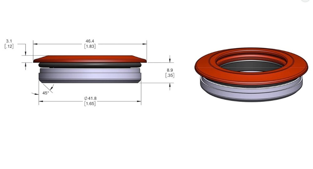 Wolf Tooth Premium is Upper Headset for Specialized 3mm Stack Black