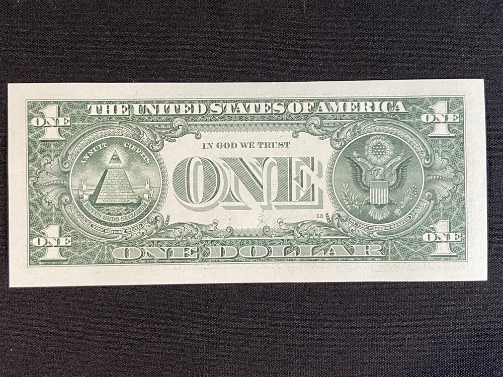 2021 - $1 - Binary Ink Transfer K94944994 - UNC