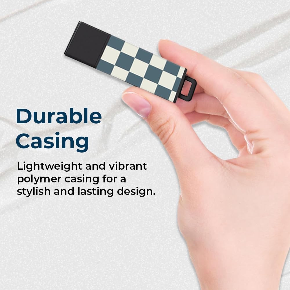 OTM Essentials USB 3.2 Flash Drive, Pro2 Prints, 64GB, Blooming Meadow