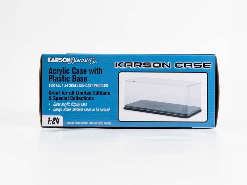 Karson Diecast 1:24 Scale Model Stackable Acrylic Display Case - KDC20001