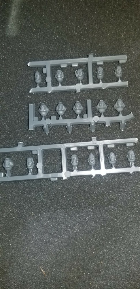Primaris Space Marine Assault Intercessor head Bits B 40k