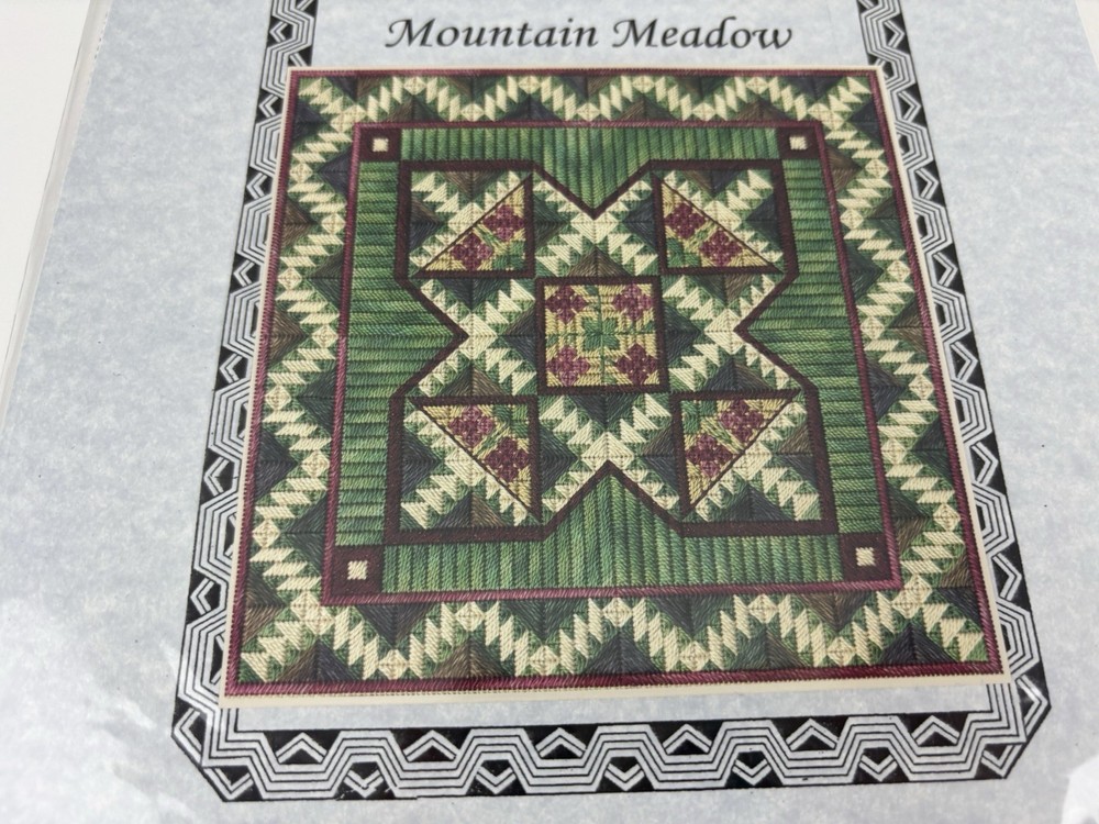 From Nancy’s Needle Quilt Series Mountain Meadow Needlepoint Pattern 1S