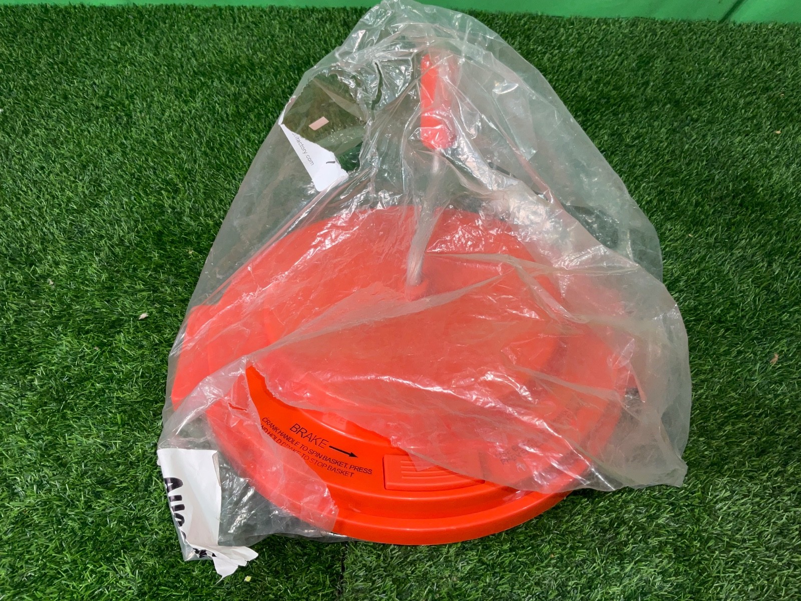 Chef-Master 5 Gallon Salad Lettuce Spinner LID ONLY NO TUB Dryer, New 1670 5C