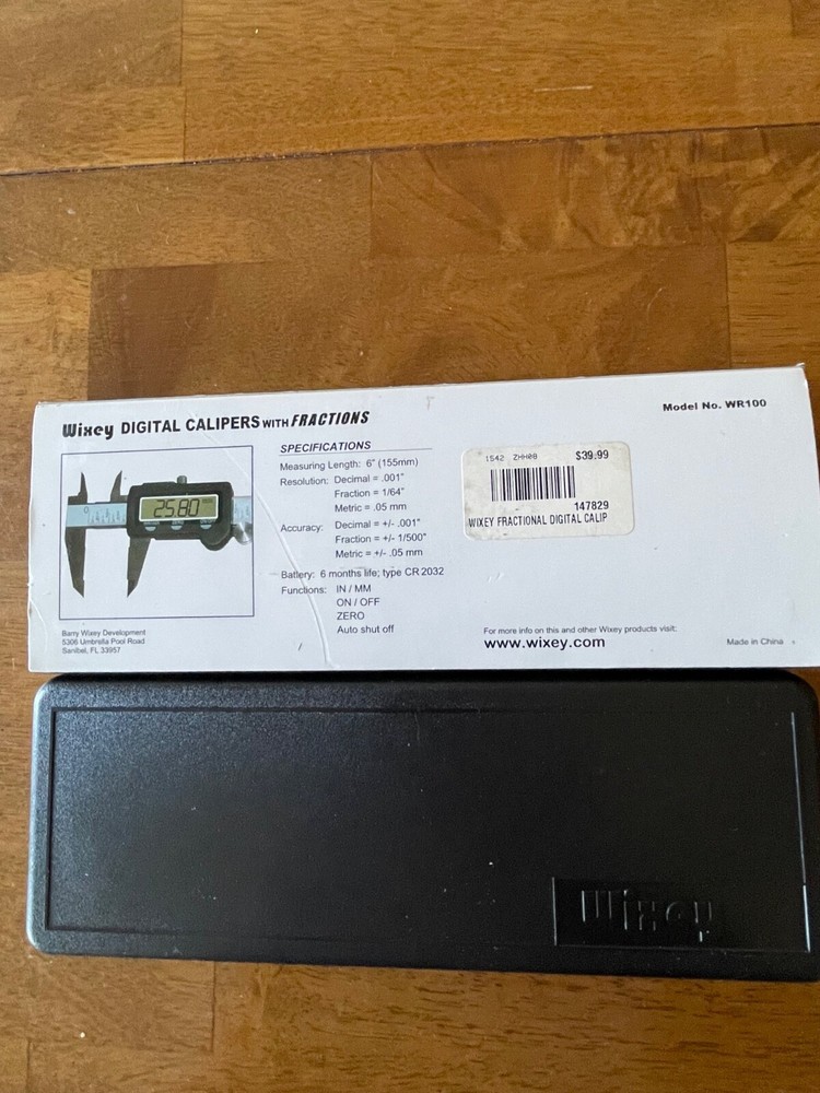 wixey digital calipers and reloading misc items