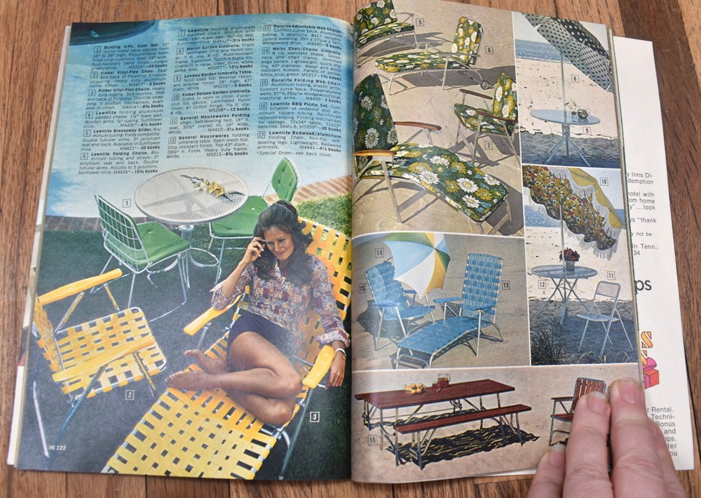 Vintage 1972 S&H Green Stamp Ideabook '72 Redemption Catalog Book