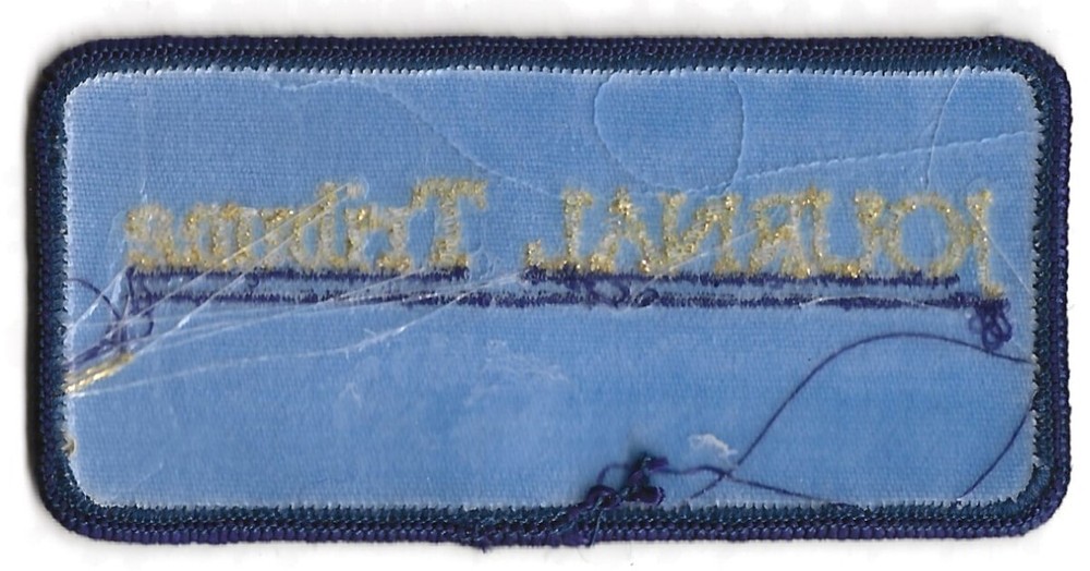 Journal Tribune Vintage Patch