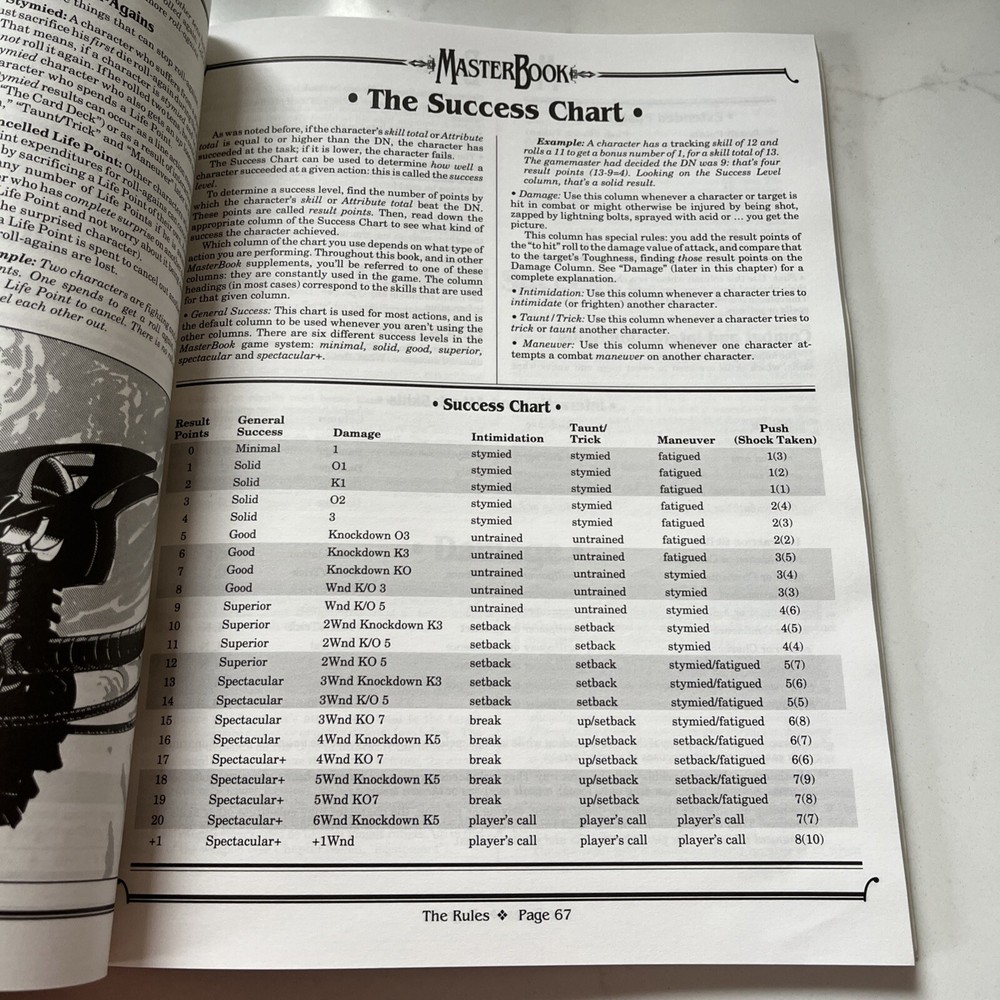 MASTERBOOK Roleplaying Guide West End Games