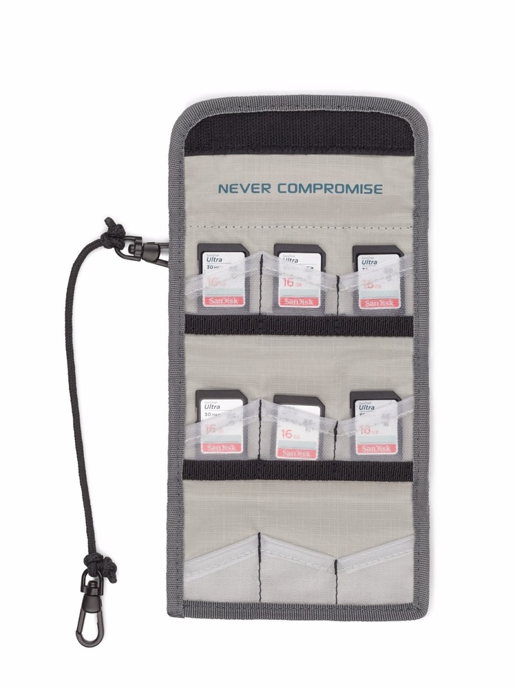 Tenba Tools Reload SD 9 - Gray - SD Memory Card Wallet