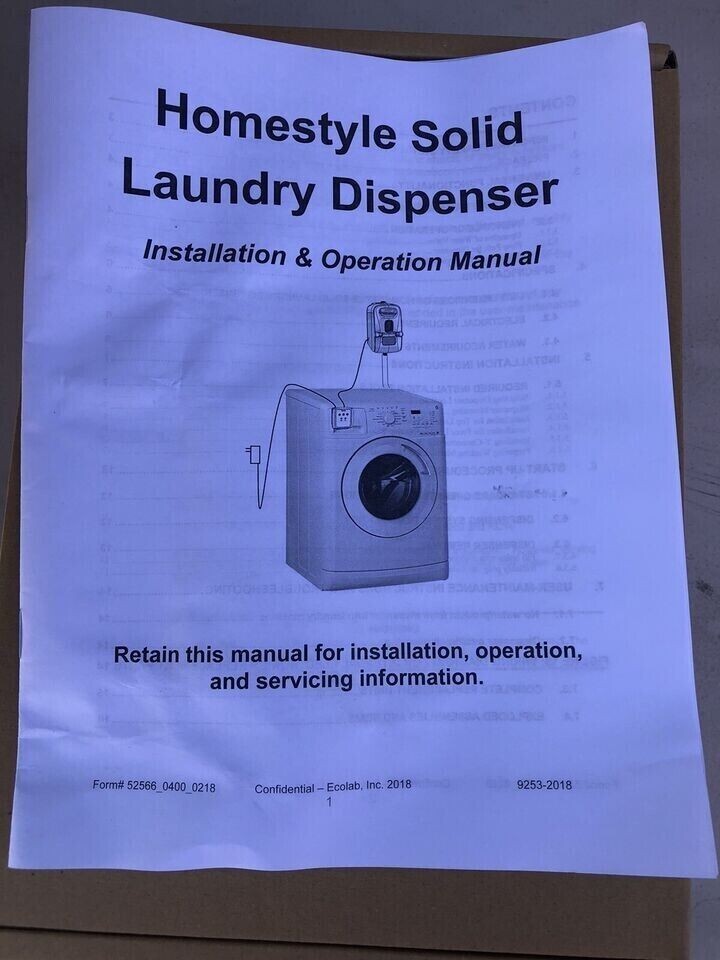 Homestyle Solid Laundry Controller Assembly EC-S9253-10108-R