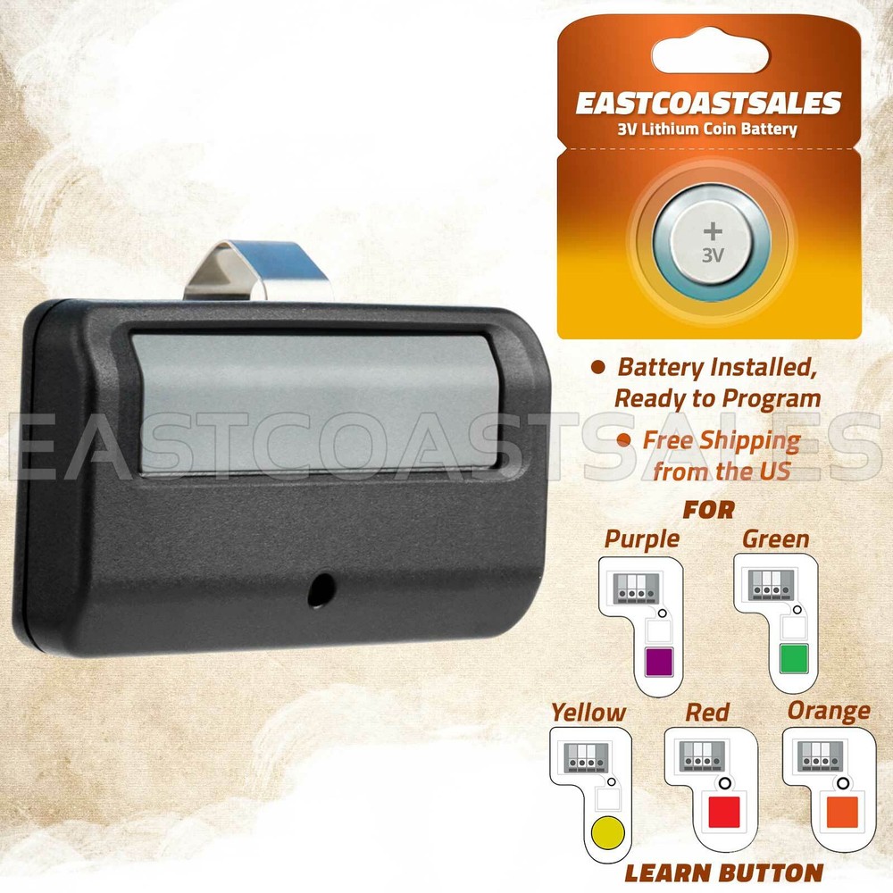 For 891lm Garage Remote Control Learn Button Liftmaster 893lm 953estd