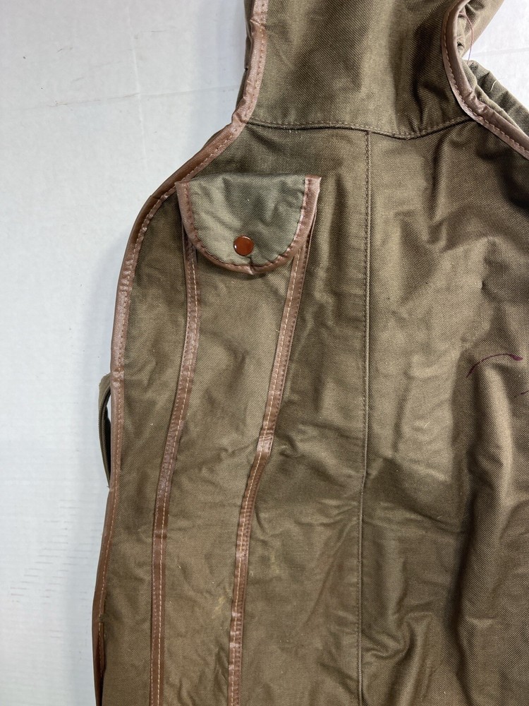vintage 3/4 cello Canvas soft case Button Up