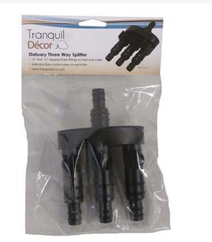 EasyPro 3 Way Splitter Statuary Fountain Pumps TWS3
