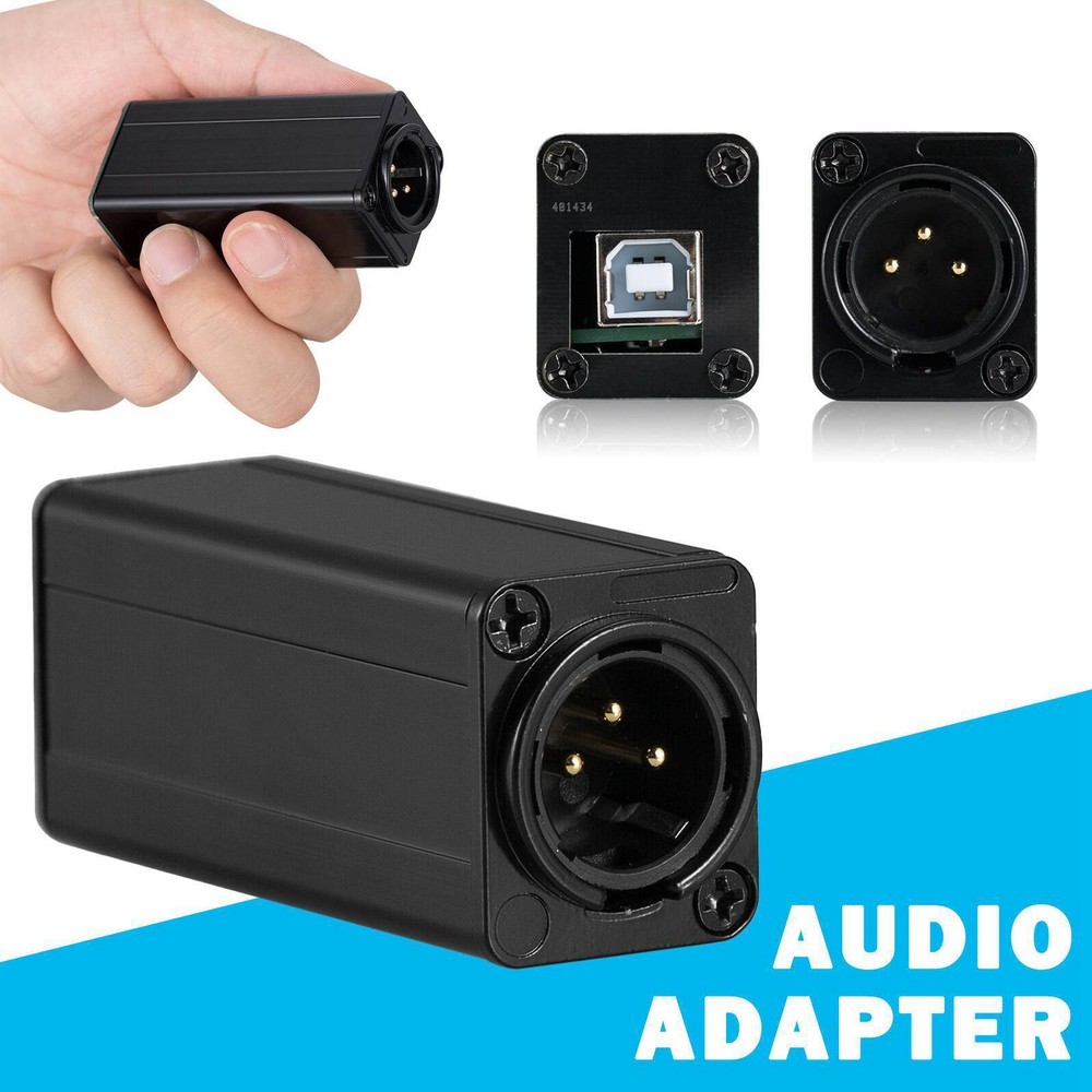 Passive Mini USB to AES Audio Adapter Converter Digital Interface 16/24/32bit