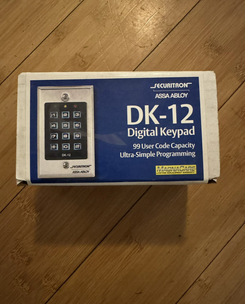 Securitron ASSA ABLOY DK-12 Securitron DK-12 Keypad Access Device System
