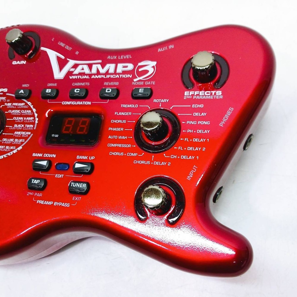 Behringer Multi Effects Processor V-AMP3 Amp Simulator Tested Japan BB177