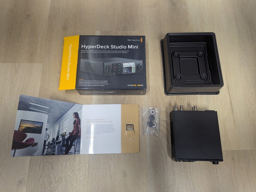 Blackmagic Design Hyperdeck Studio Mini - Working Pull from Studio