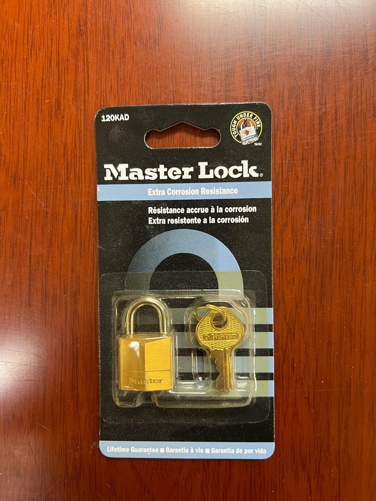 Master Lock 120KAD Padlock and Key