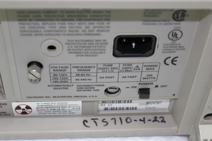 4449 Tektronix CTS 710 Sonet Test Set