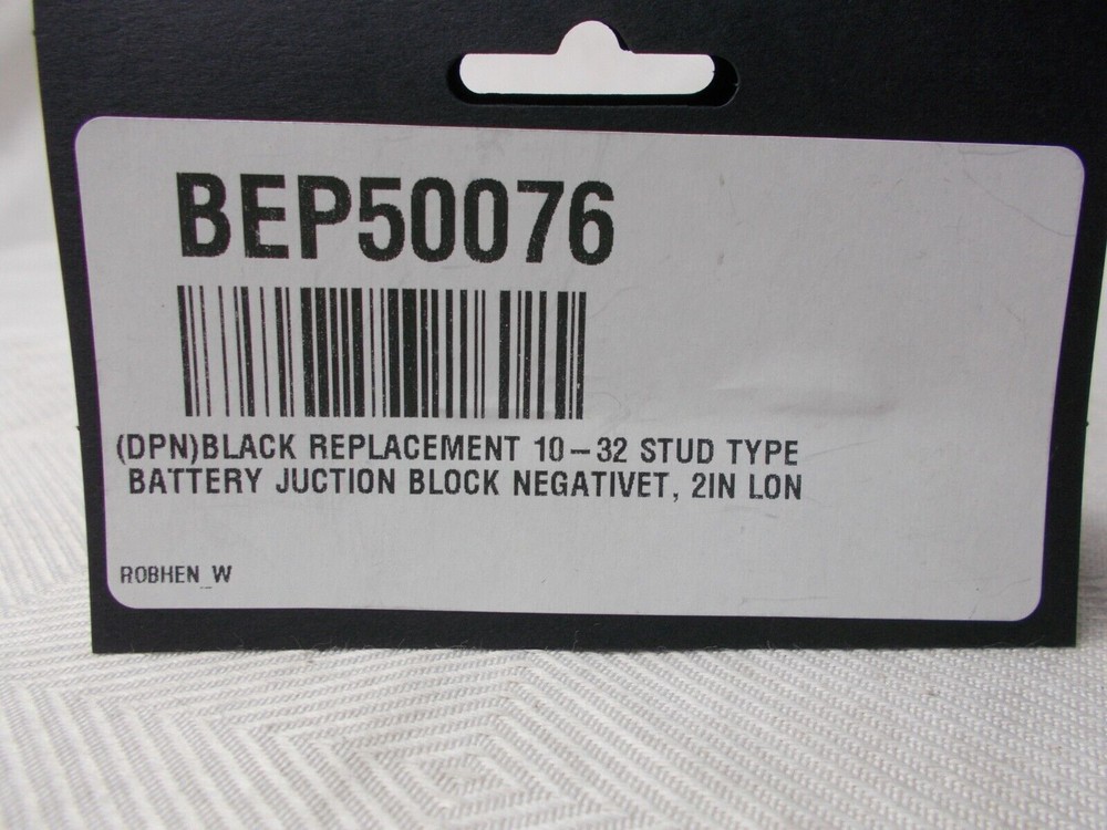 Junction Block 10/32" Stud Remote Battery Negative Firewall Big End Performance