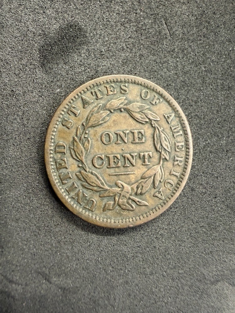 1837 coronet head large cent
