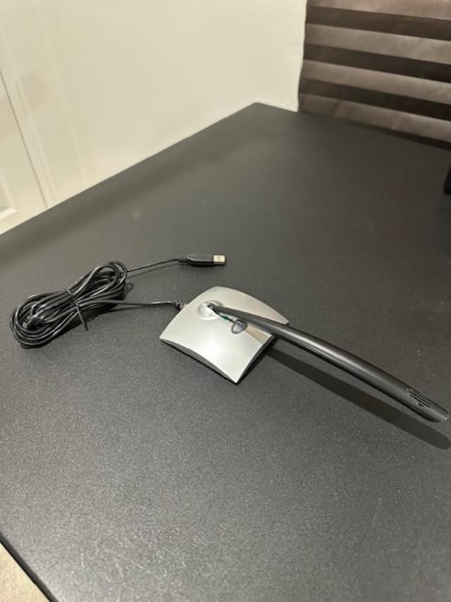 Logitech USB Desktop Microphone - Black/Silver - Tested