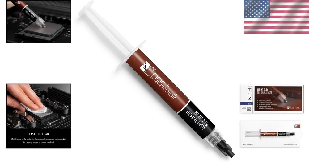 Pro-Grade 3.5g Thermal Compound - Easy Application for Ultimate Cooling