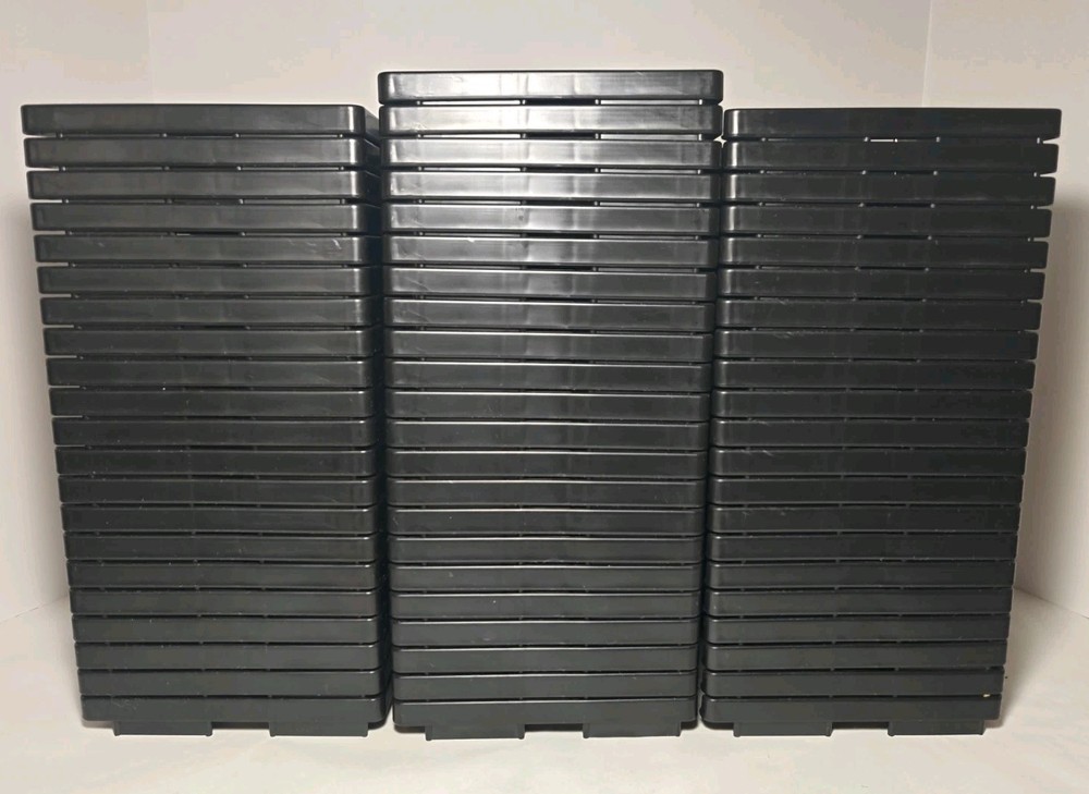 VTG 90's modular CD Storage slots 64pc Rack Tower Pop Out, Detachable, Stackable
