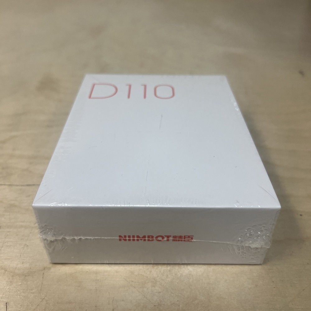 Nimbot D110 Bluetooth Wireless Compact Monochrome Thermal Label Printer White