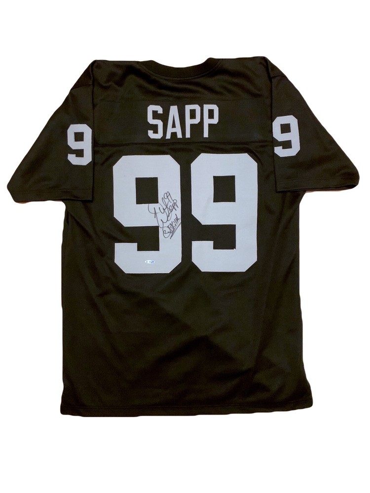 Warren Sapp Signed Jersey Upper Deck.