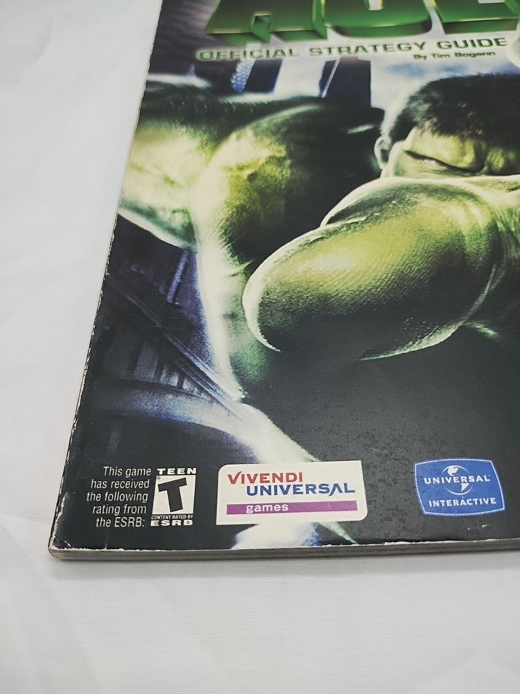 *No Insert* Hulk Official Strategy Guide Book
