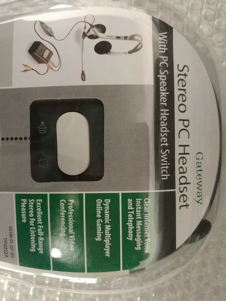 Gateway Stereo Pc Headset