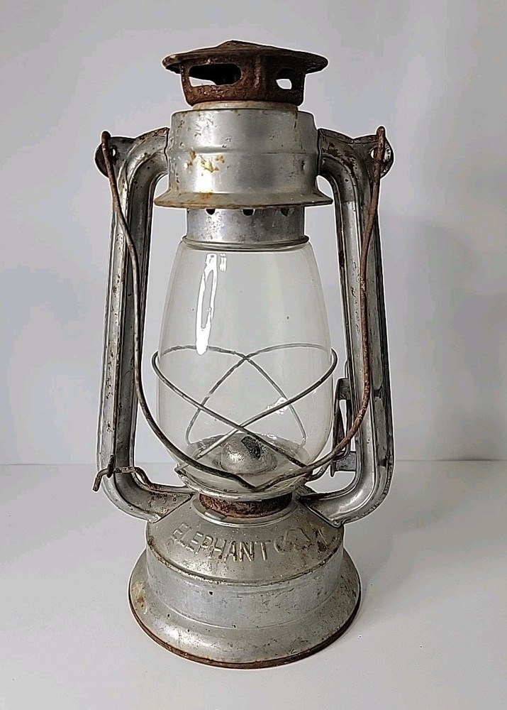 Elephant No. 215 Lantern, Uncleaned And Rusty, Untested