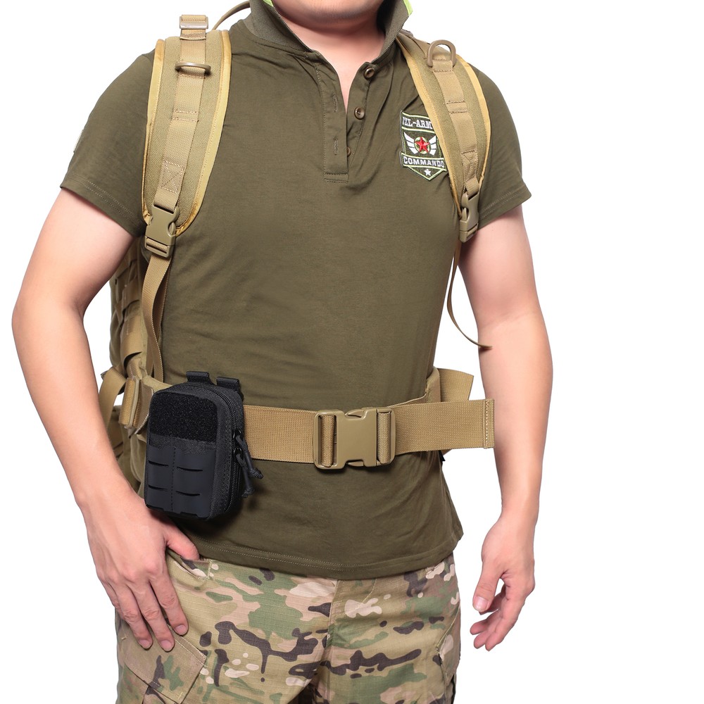 Tactical Small Admin Pouch Multi-Purpose Molle EDC EMT Utility Pouch Tool Pouch
