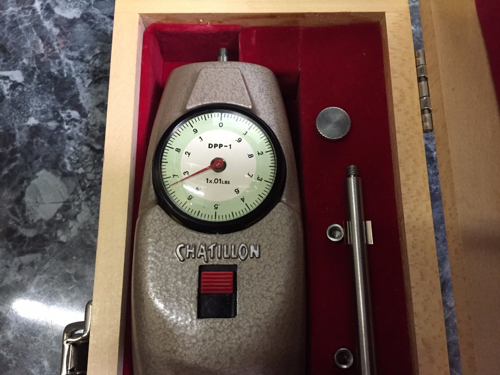 Chatillon Model DPP-1 mechanical force gauge